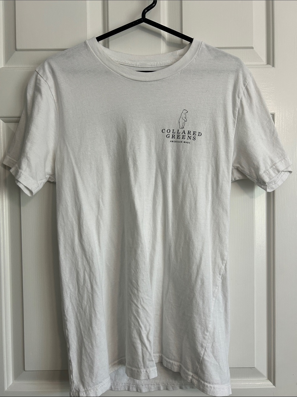 Men’s White Logo Tee
